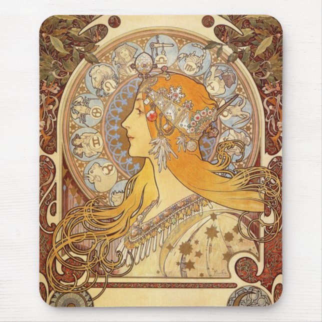 Zodiac Mouse Mat (Front)