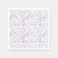 Zodiac Pattern. Luminous x4.b White BG