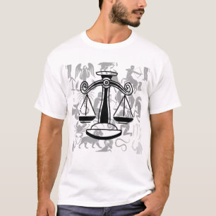 Zodiac Pattern Z02 - Libra.w T-Shirt