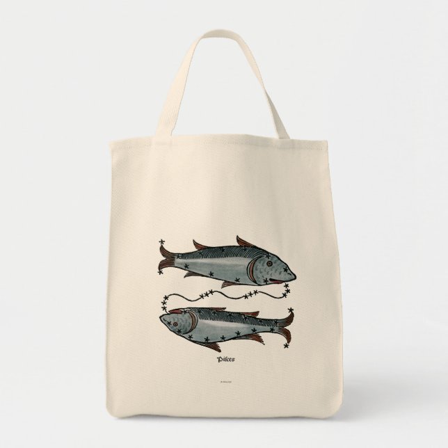 Zodiac: Pisces In Colour Tote Bag (Front)