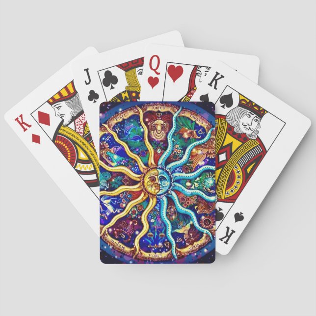 “Zodiac”   Playing Cards (Back)
