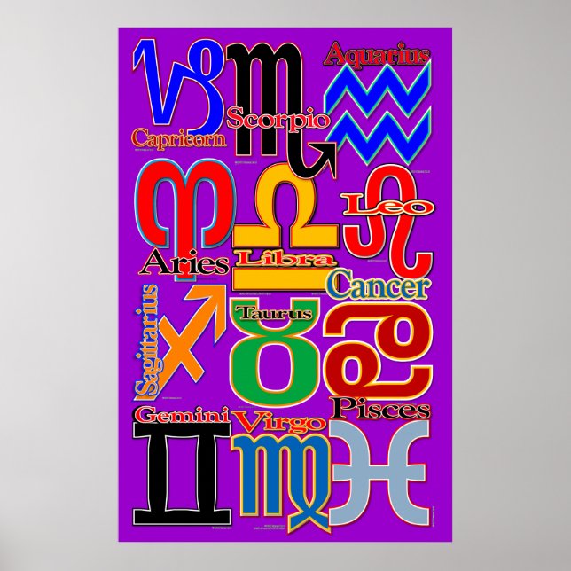 Zodiac poster (Front)