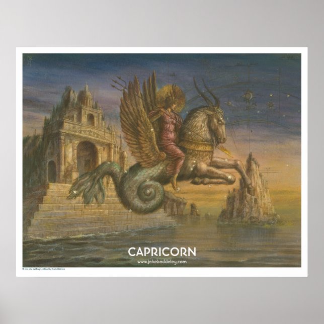Zodiac Poster - Capricorn (Front)