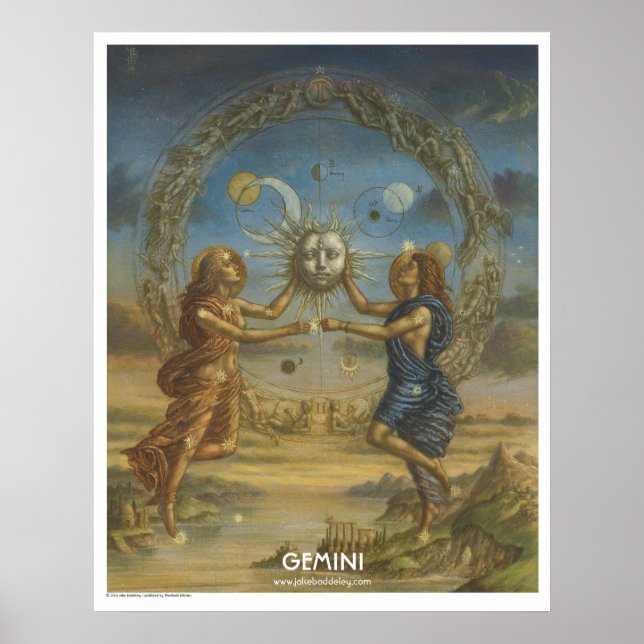 Zodiac Poster - Gemini (Front)
