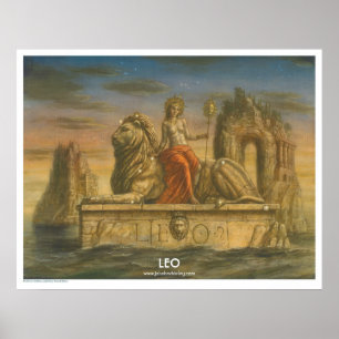 Zodiac Poster - Leo