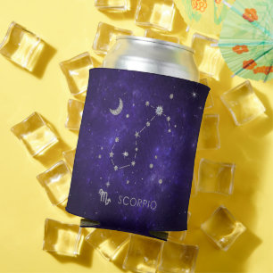 Zodiac Purple Scorpio Cosmic Astrology Horoscope Can Cooler