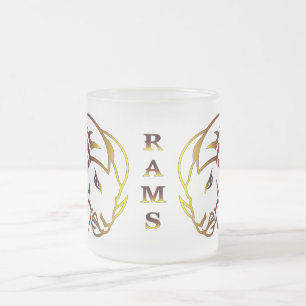 Zodiac Ram Glass Mug