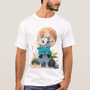 Zodiac Rat Cartoon T-shirt