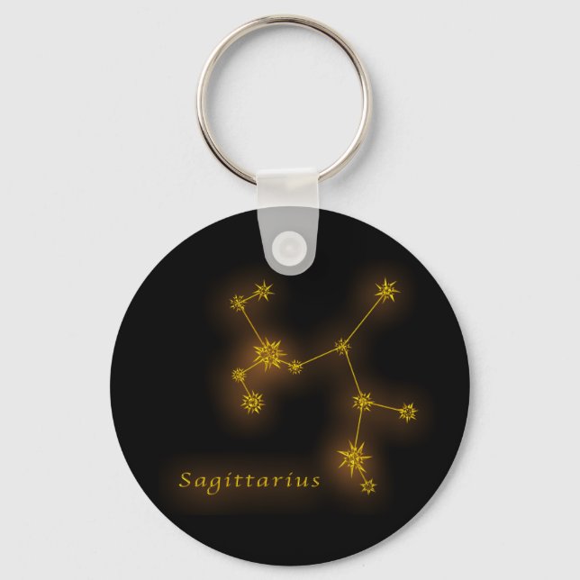 Zodiac - Sagittarius Key Ring (Front)