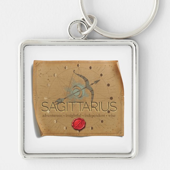 Zodiac - Sagittarius - Keychain (Front)
