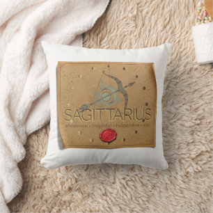 Zodiac - Sagittarius - Throw Pillow