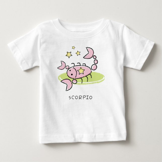 Zodiac Scorpio Baby T-Shirt (Front)