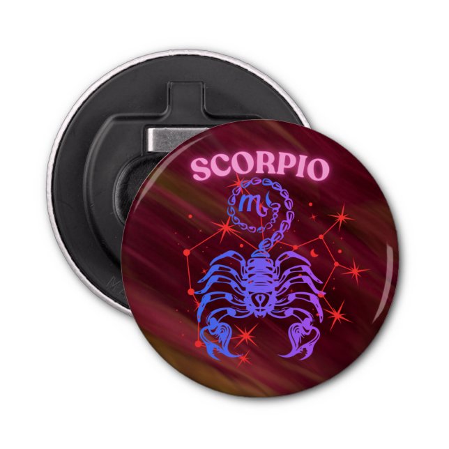 Zodiac Scorpio Bottle Opener (Front)