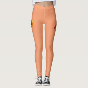 Zodiac Scorpio illustration Leggings