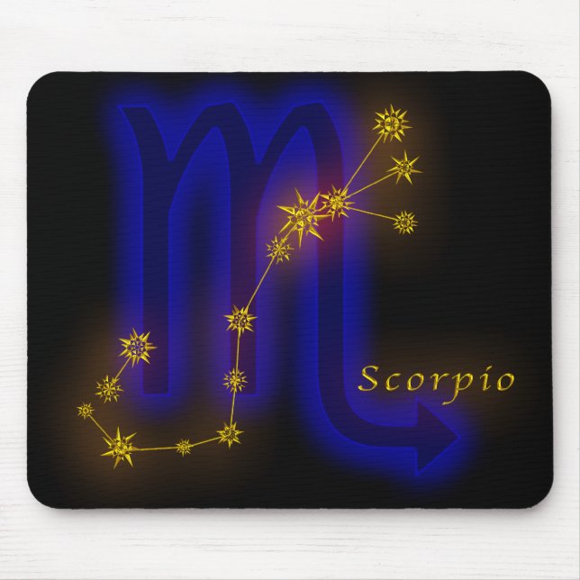 Zodiac - Scorpio Mouse Mat (Front)