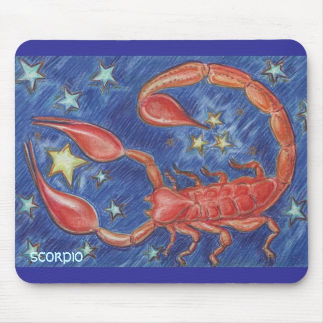 Zodiac Scorpio mousepad (Front)