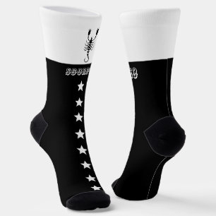Zodiac Scorpio sign  Socks