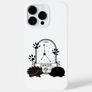 Zodiac Sign and Matching Pets. Cancer - Hedgehog.w Case-Mate iPhone 14 Pro Max Case