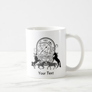 Zodiac Sign and Matching Pets.Sagittarius - Horses Coffee Mug
