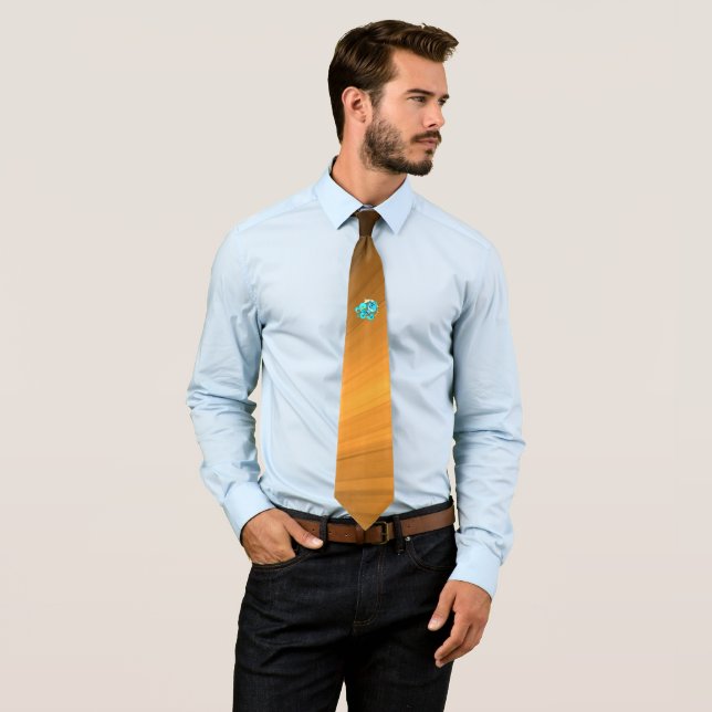 Zodiac sign Aquarius Tie (In Situ)