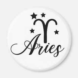 Zodiac Sign Aries Magnet