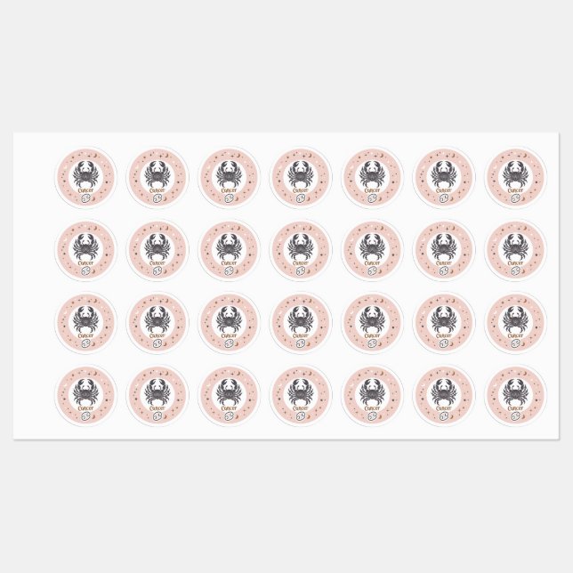 Zodiac Sign Cancer (Sheet)