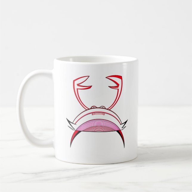 Zodiac Sign Cancer Coffee Mug (Left)