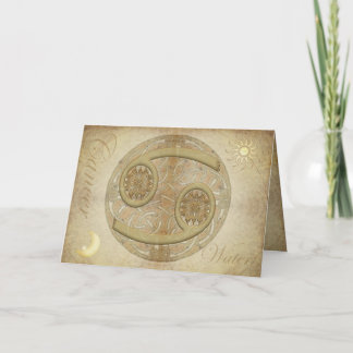 Zodiac Sign Cancer Greetings and Notecards
