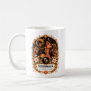 Zodiac Sign Capricorn - Gold Edition / Ladies Mug