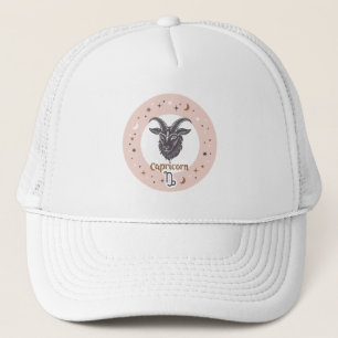 Zodiac Sign Capricorn Trucker Hat