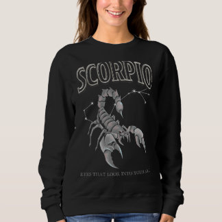 Zodiac Sign Constellation Scorpio Astrology Horosc Sweatshirt