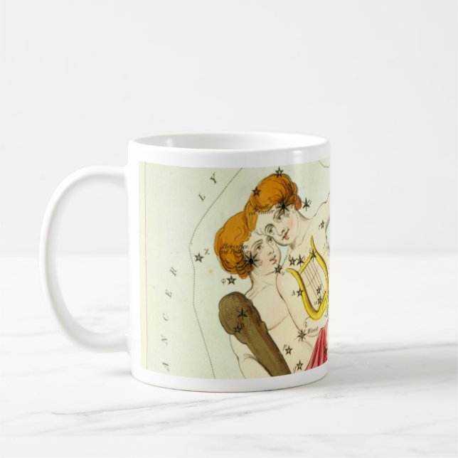 Zodiac Sign: Gemini Coffee Mug (Left)