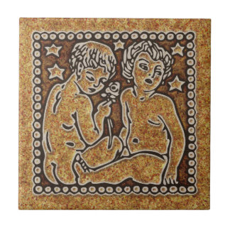 ZODIAC SIGN GEMINI TILE