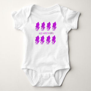 Zodiac sign image for Baby Girl Bodysuit