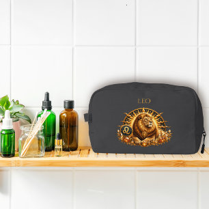 Zodiac Sign Leo Personalised Dopp Kit