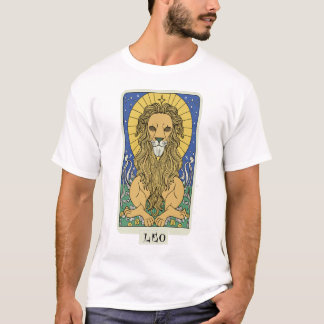 Zodiac Sign Leo The Power Unisex T-Shirt