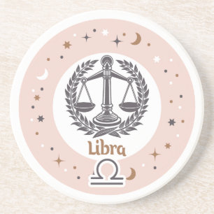 Zodiac Sign Libra Coaster