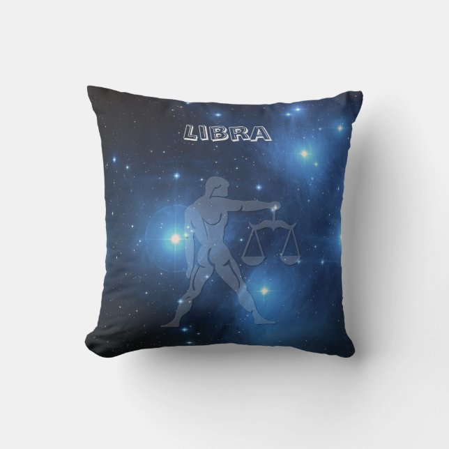Zodiac sign Libra Cushion (Front)