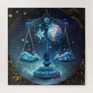 Zodiac Sign Libra Puzzle, 20"x20" 676 pcs. Jigsaw Puzzle
