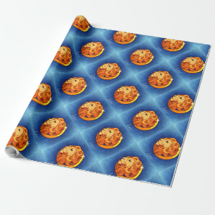 Zodiac_Sign_Lion Wrapping Paper