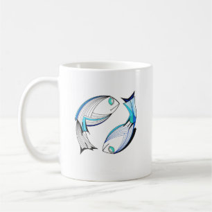 Zodiac Sign Pisces Coffee Mug