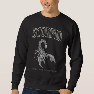 Zodiac Sign Scorpio Astrology Horoscope Sweatshirt