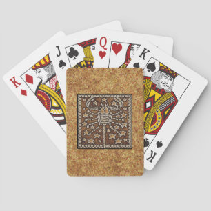 ZODIAC SIGN SCORPIO PLAYING CARDS