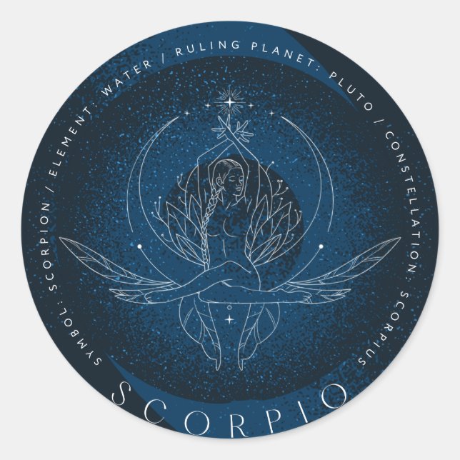 Zodiac sign stickers  (Front)