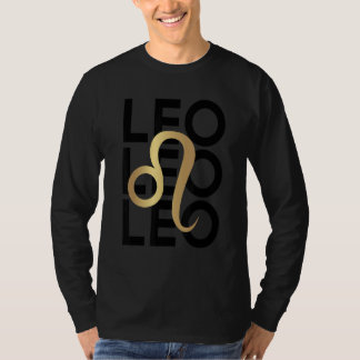 Zodiac Sign Symbol Horoscope Lion Leo T-Shirt