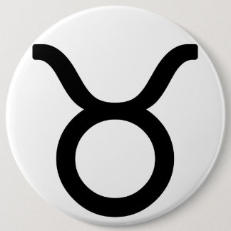 Zodiac sign Taurus 6 Cm Round Badge