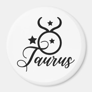 Zodiac Sign Taurus Magnet