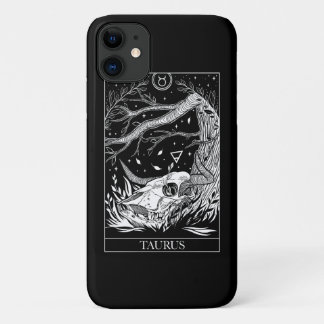 Zodiac sign Taurus Tarot card  Case-Mate iPhone Ca iPhone 11 Case