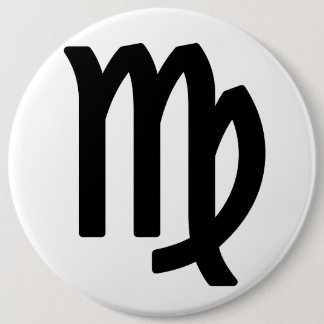 Zodiac sign Virgo 6 Cm Round Badge