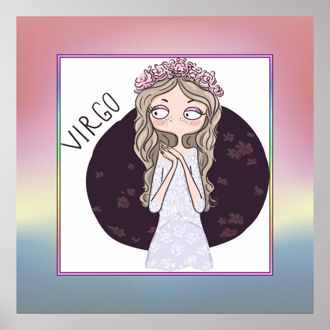 Zodiac Sign - Virgo - August 23 – September 22 (Front)